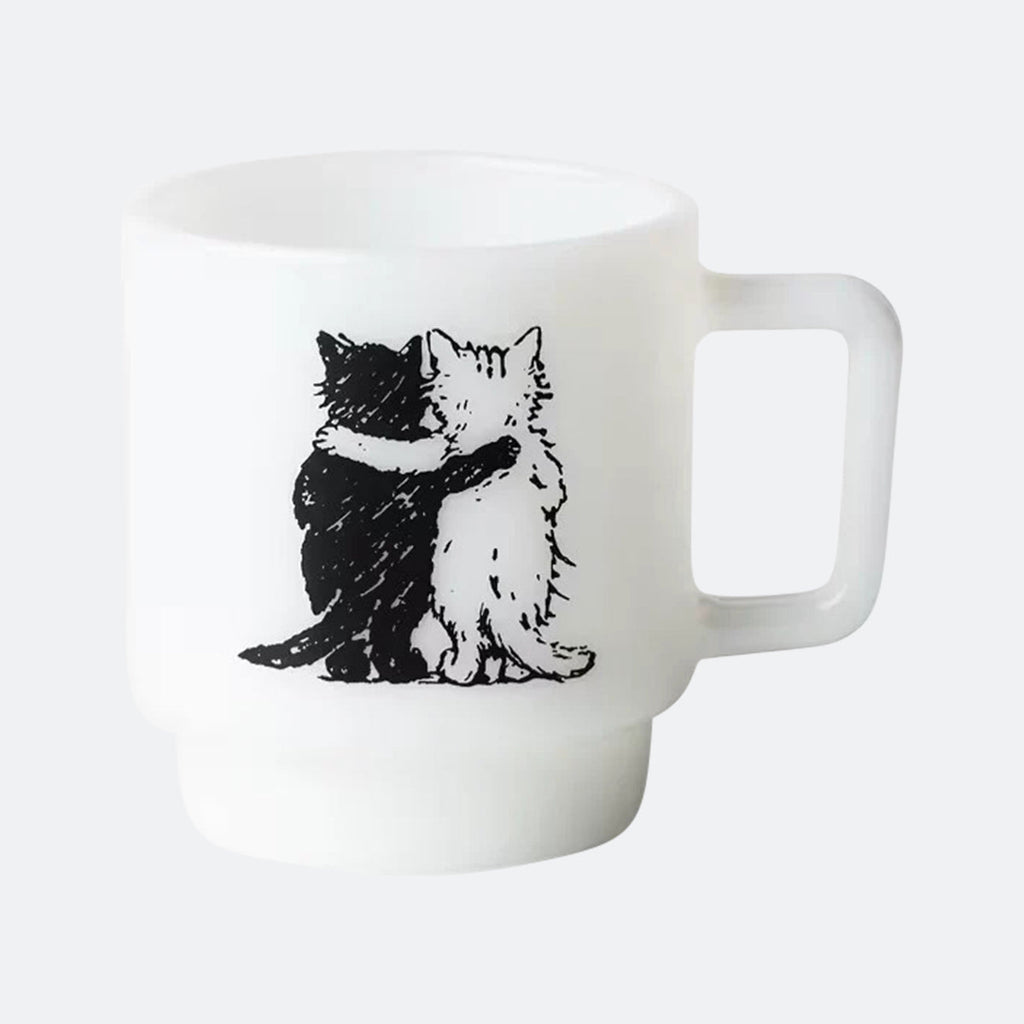 Carhartt WIP Hugging Cats Glass Mug