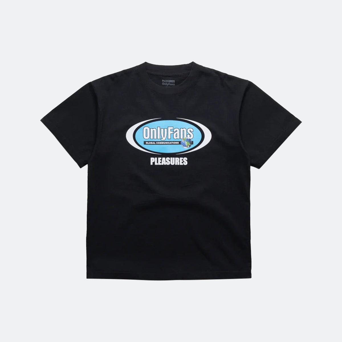 Pleasures Communications T-Shirt - Black