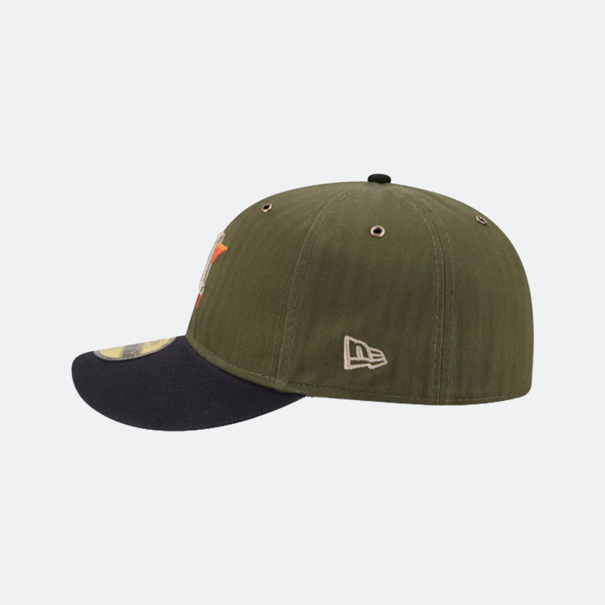 New Era Astros 5950 Low Profile "Army"