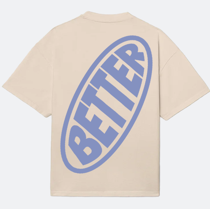 better+ "Better Oval" tee