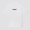 better+ "logo" tee