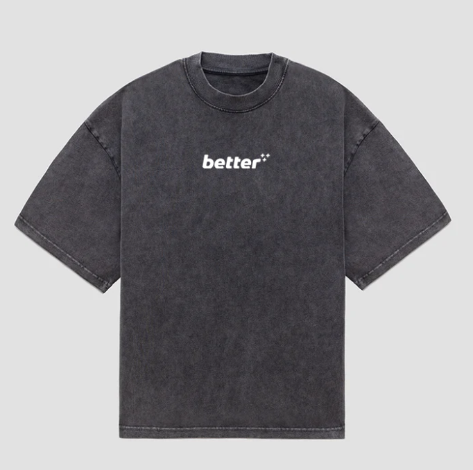 better+ "logo" tee